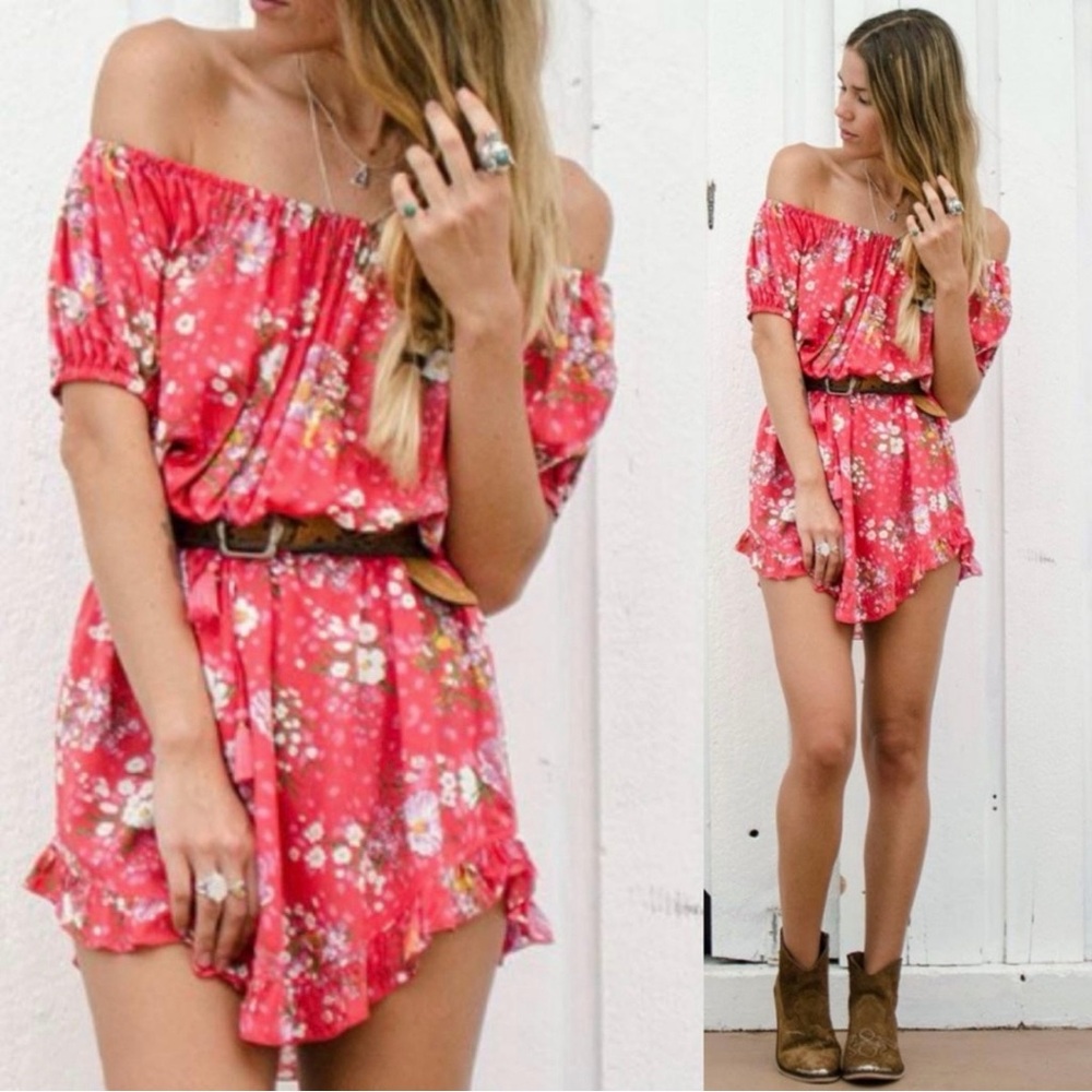 Spell 🦄 Rare Red Sundancer Playdress in Size M - VGUC / like new